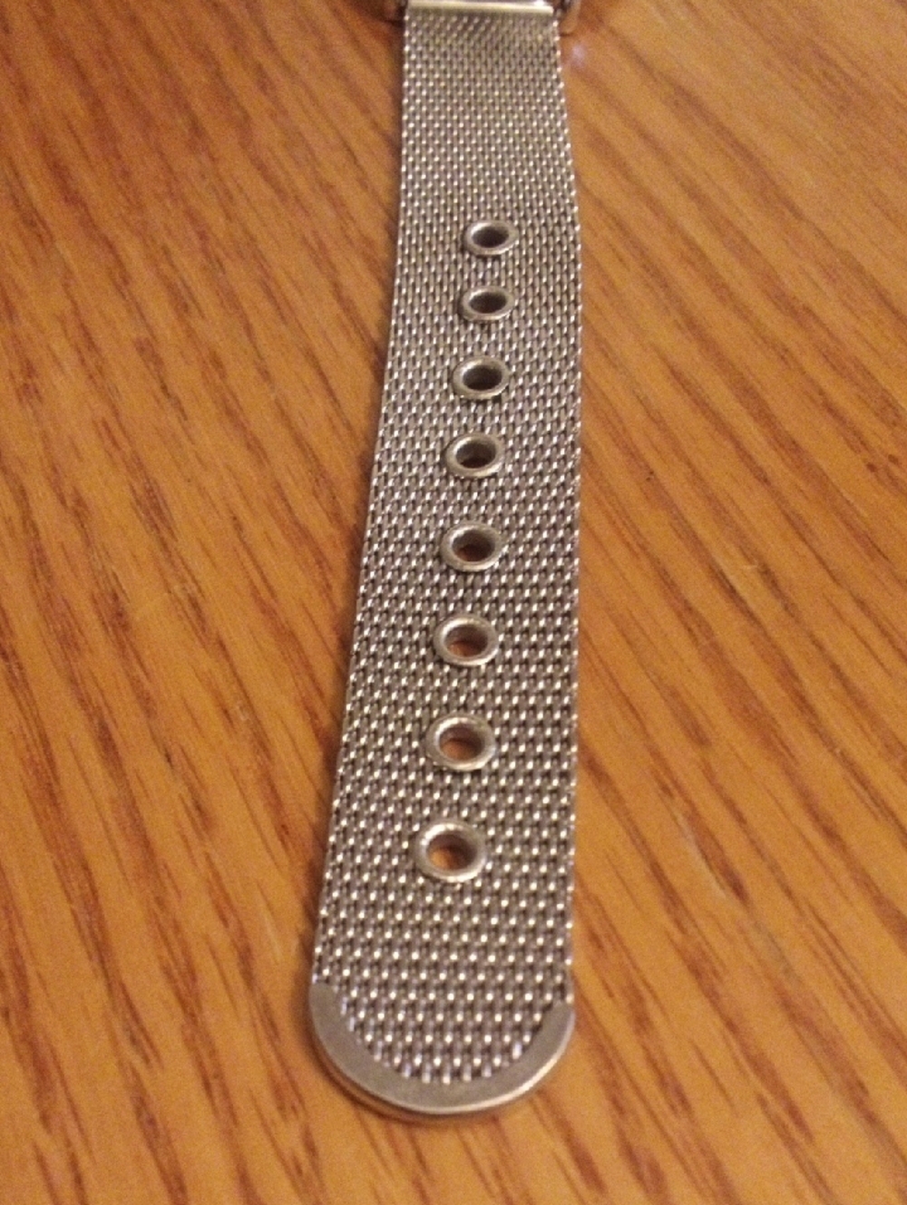 Timex Silver Case White Dial Mesh Band Watch - Picture 4 of 9